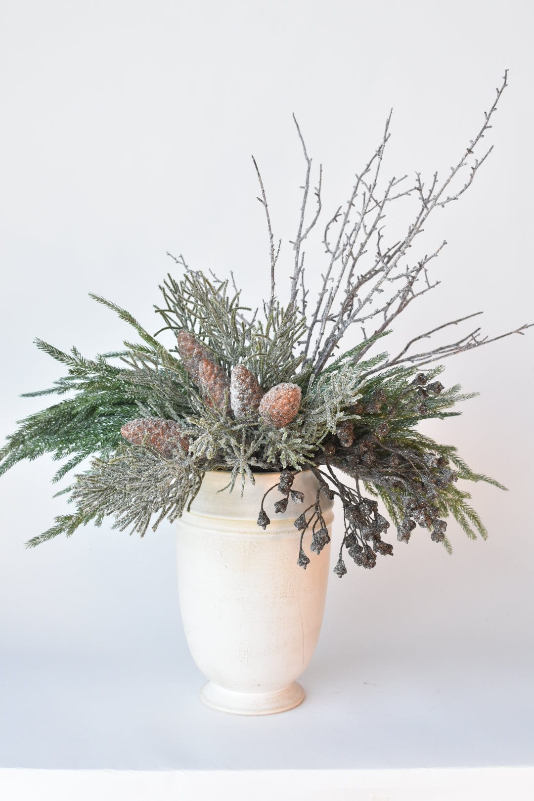 Iced Pod + Pinecone + Greenery - Curated Bundle