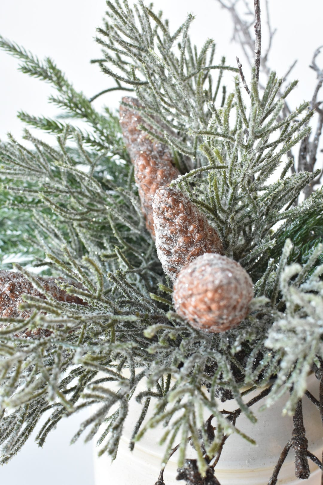 Iced Pod + Pinecone + Greenery - Curated Bundle