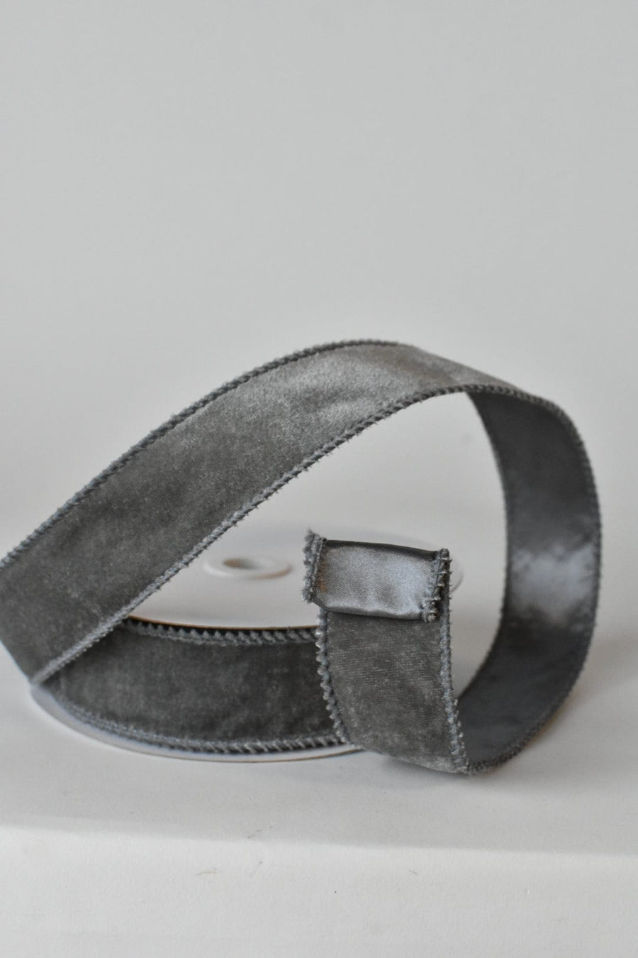 1.5" Gray Velvet Ribbon (Copy)