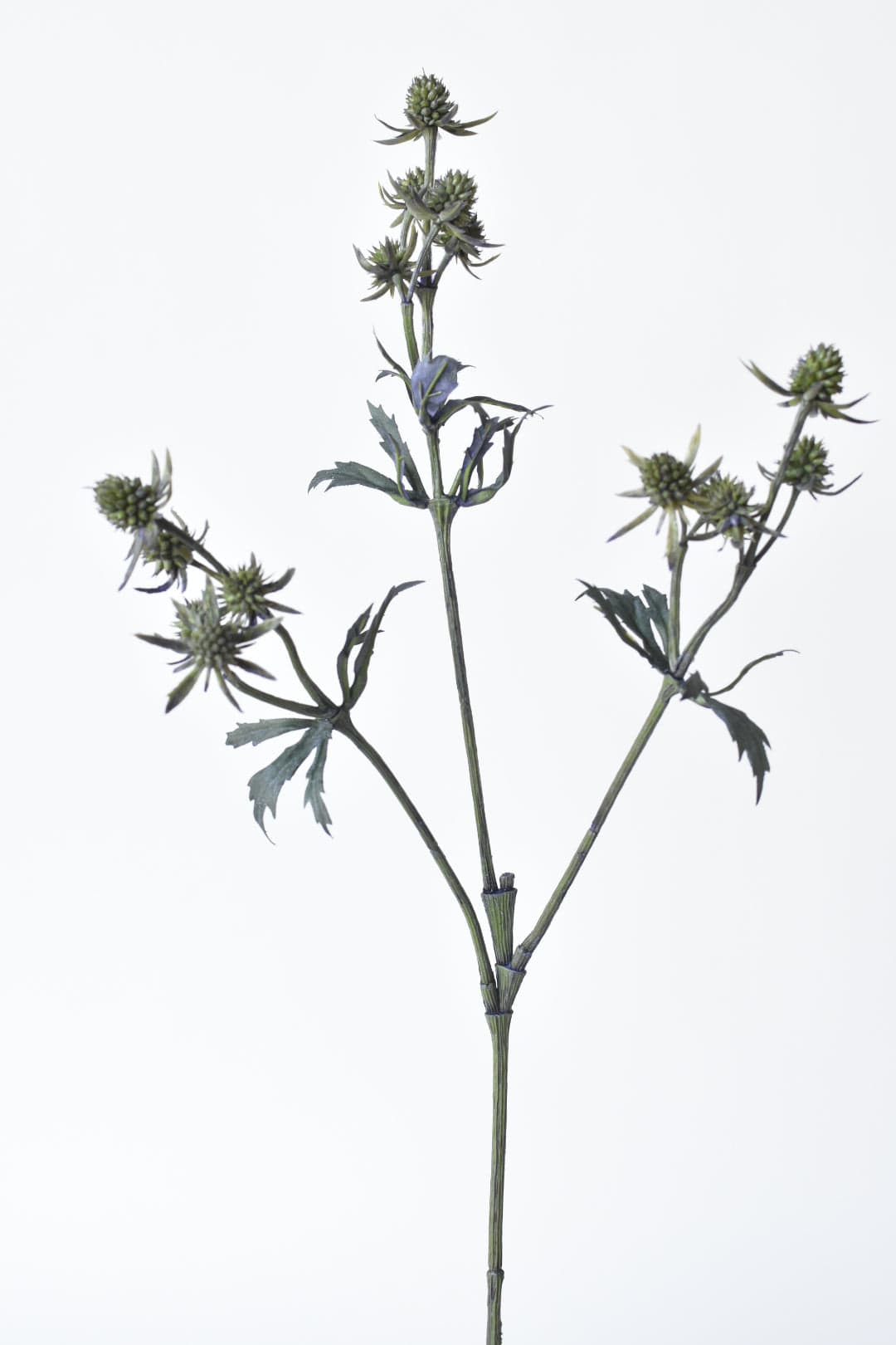 25" Faux Thistle Stem Blue/Green