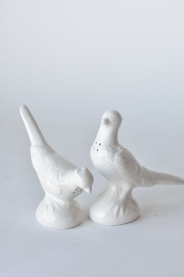 Ceramic Pheasant Salt and Pepper Shakers