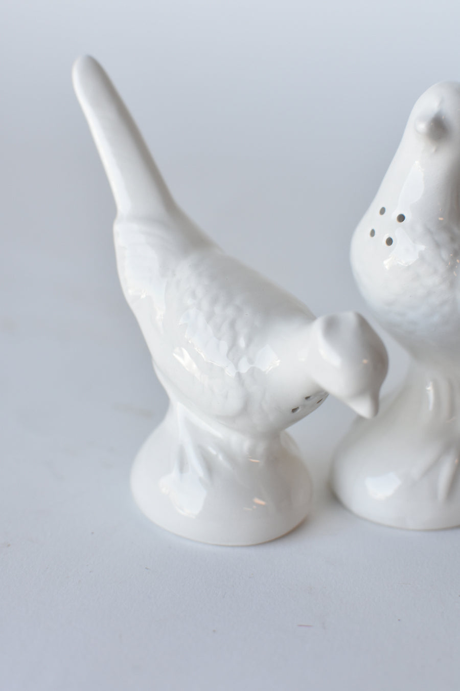 Ceramic Pheasant Salt and Pepper Shakers