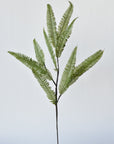29" Faux Flat Fern Stem