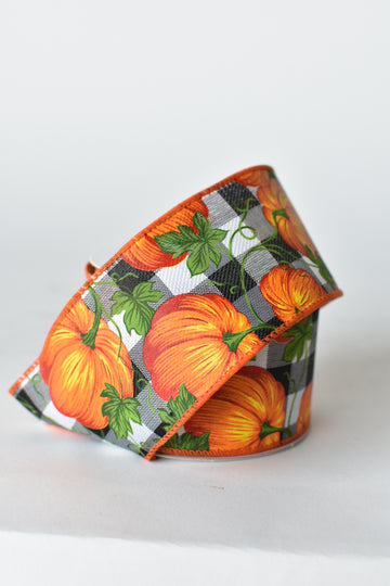 SPECIAL OFFER $5 Pumpkin Ribbon 10yds