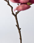 19" Faux Magnolia Stem Dark Mauve