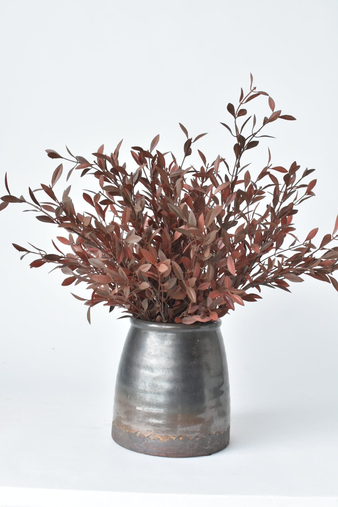 18" Faux Brown Willow Bush