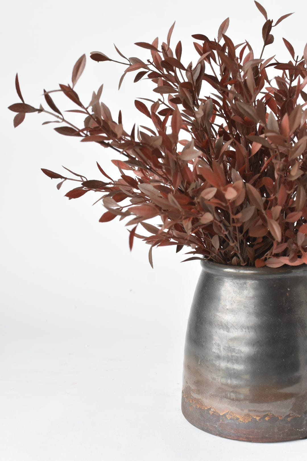 18" Faux Brown Willow Bush
