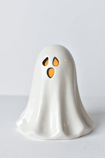 4.5" Ceramic Ghost w/LED Lights