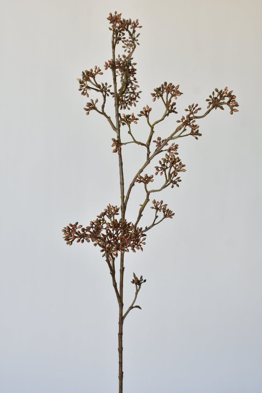 38" Faux Brown Sedum Berry Branch