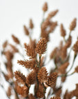 19" Faux Plastic Pinecone Bush