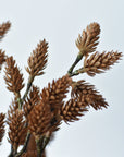 19" Faux Plastic Pinecone Bush