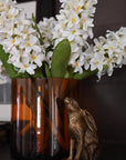 12.5" Faux White Hyacinth Stem