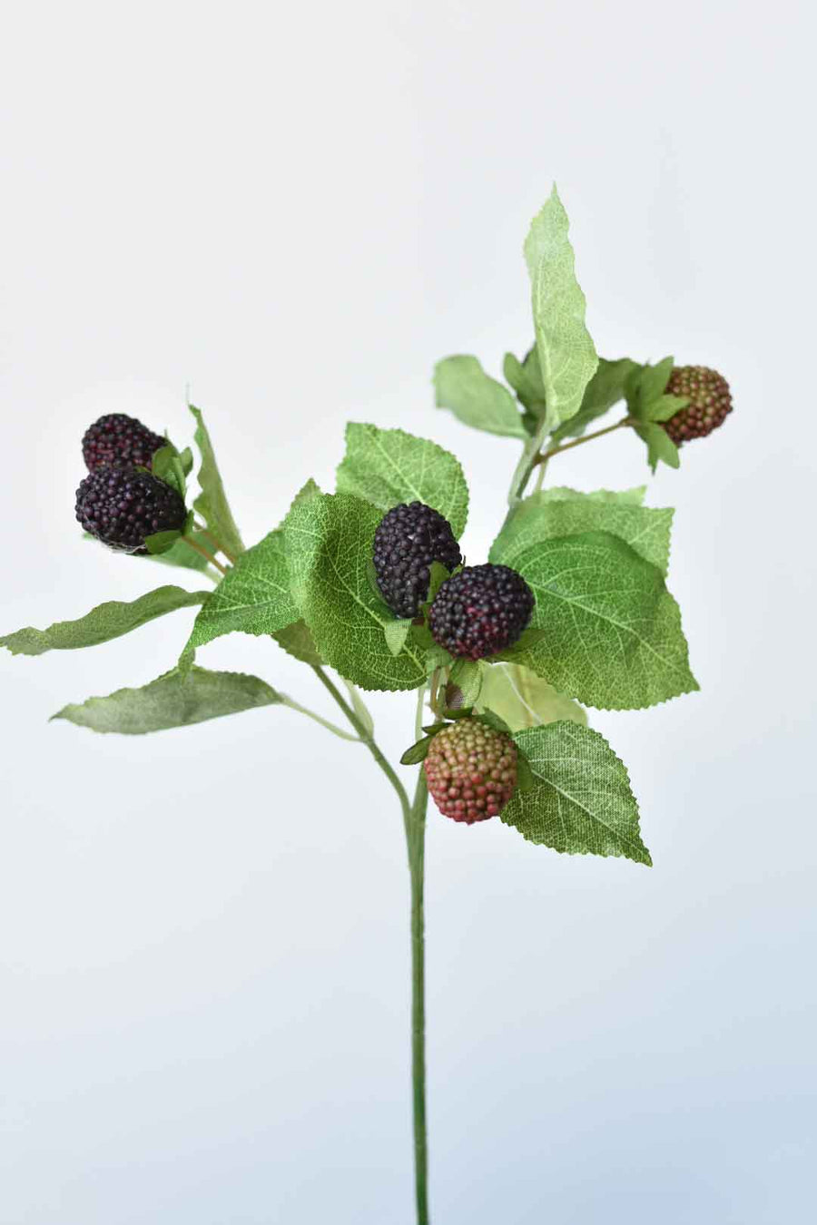 11" Faux Blackberry Stem