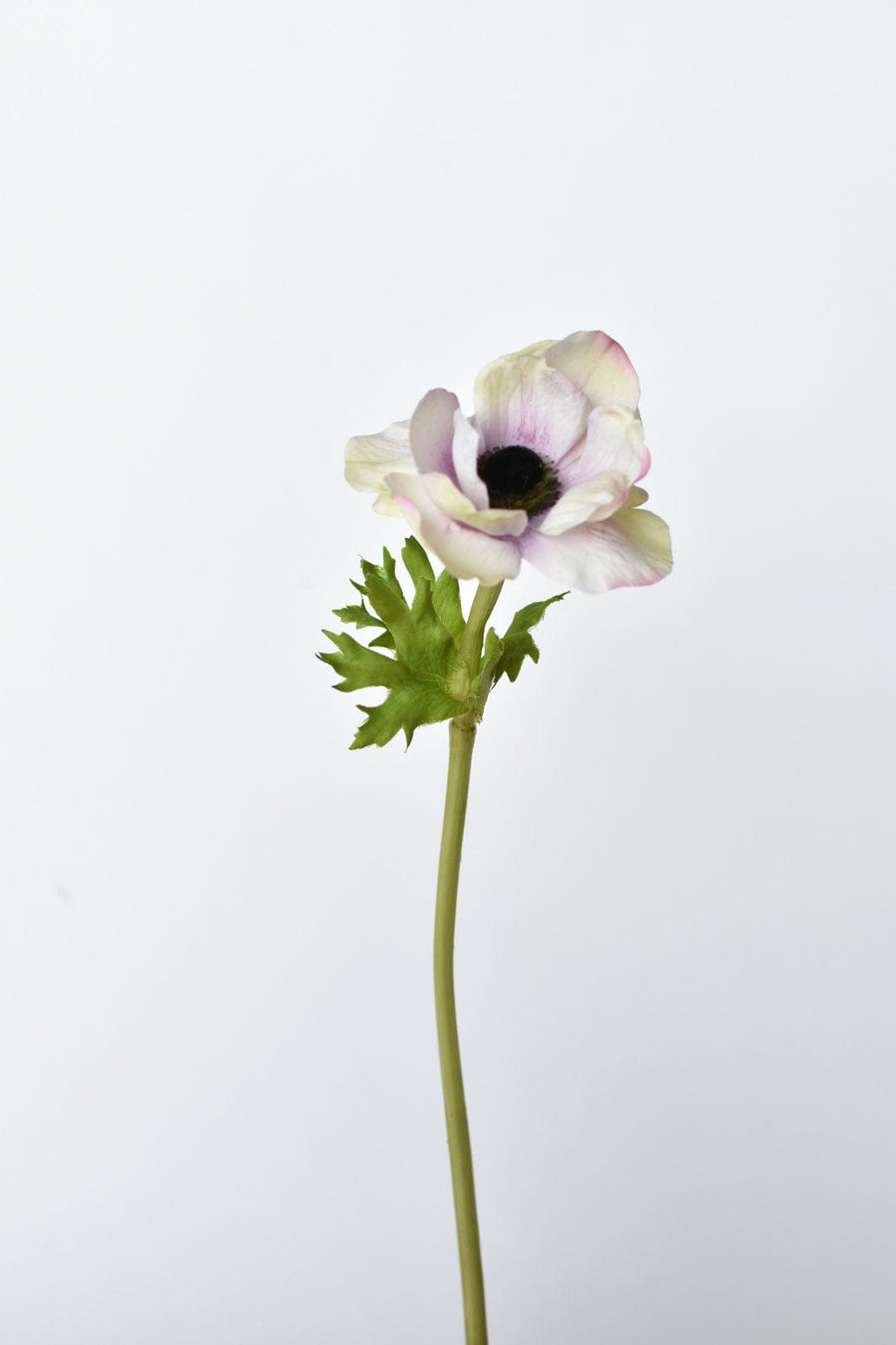 15.5" Faux Lavender Real Touch Anemone Stem