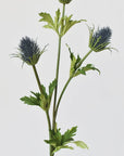 32.5" Faux Blue Thistle Stem