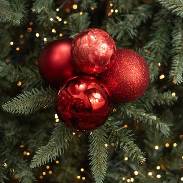 Red Ornament Cluster