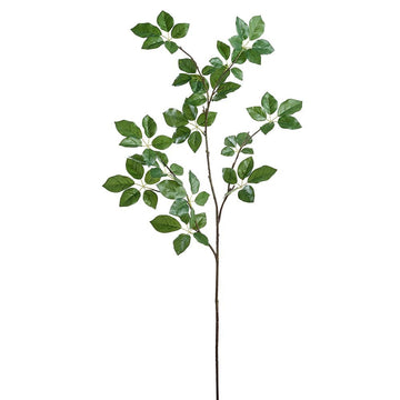 50" Faux Schefflera Leaf Branch Stem