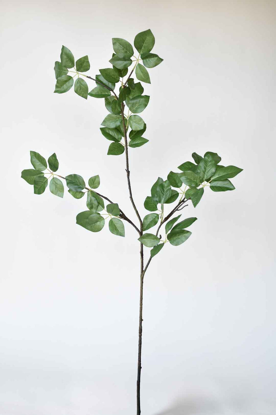 50" Faux Schefflera Leaf Branch Stem