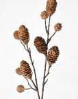 28" Faux Pinecone Branch Stem
