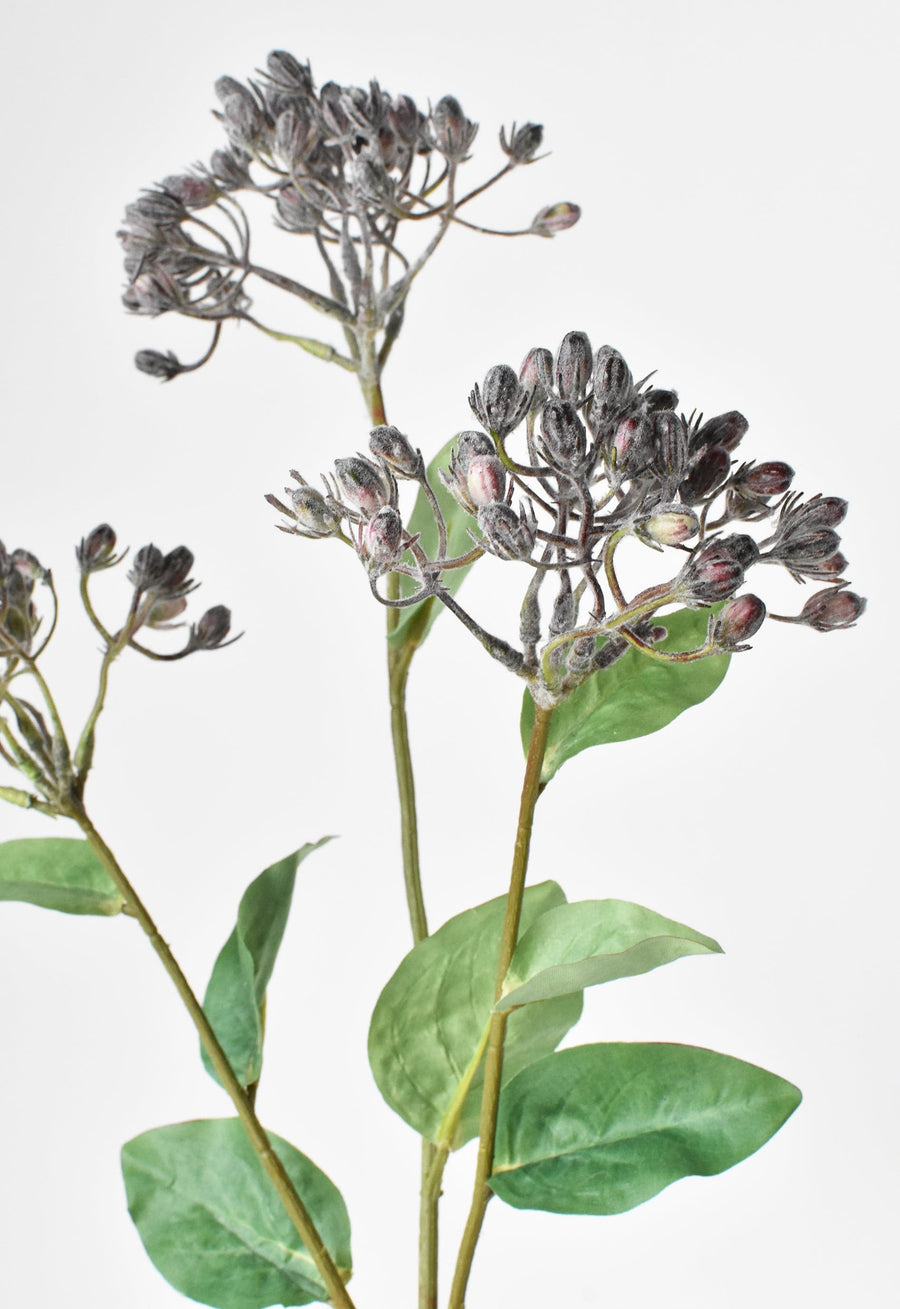 31" Faux Purple Wild Sedum Berry Stem