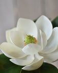 24" Faux Magnolia Blossom Stem