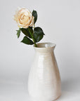 22" Faux Beige Rose Bud Spray Stem