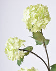 30" Faux Green Snowball Hydrangea Stem