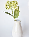 25" Faux Hydrangea Stem Apple Green