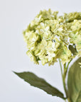 25" Faux Hydrangea Stem Apple Green