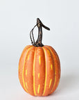 Tall Faux Orange Pumpkin