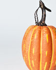 Tall Faux Orange Pumpkin