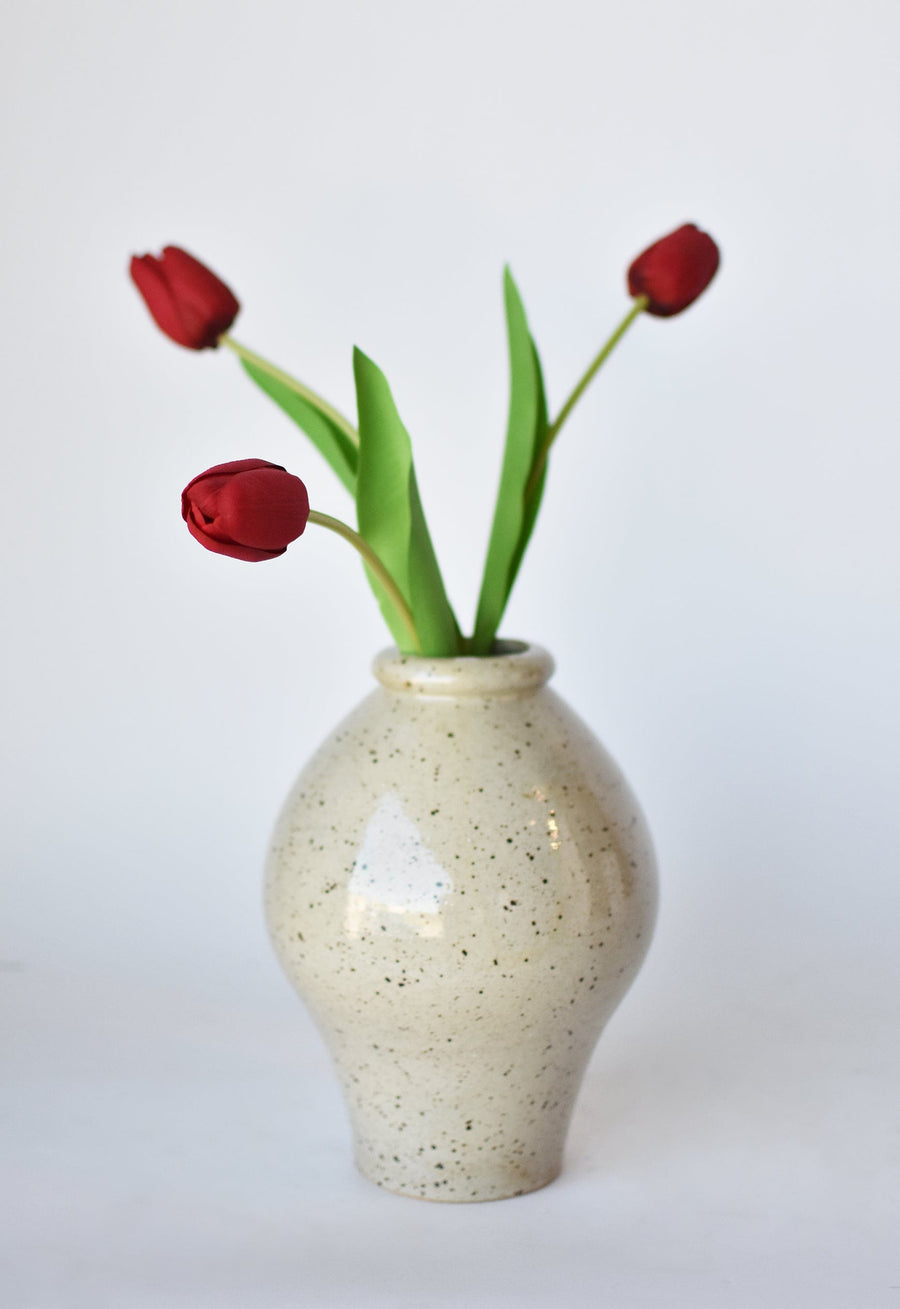 19" Faux Real Touch Red Tulip Stem