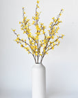 36" Faux Forsythia Branch Stem