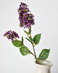 28.5" Faux Dark Purple English Lilac Stem