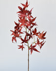 27" Faux Japanese Maple Leaf Stem