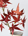 27" Faux Japanese Maple Leaf Stem