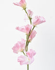 22" Faux Light Pink Sweet Pea Stem