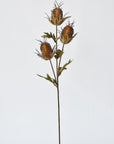 26" Faux Brown Thistle Stem