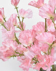 22" Faux Light Pink Sweet Pea Stem