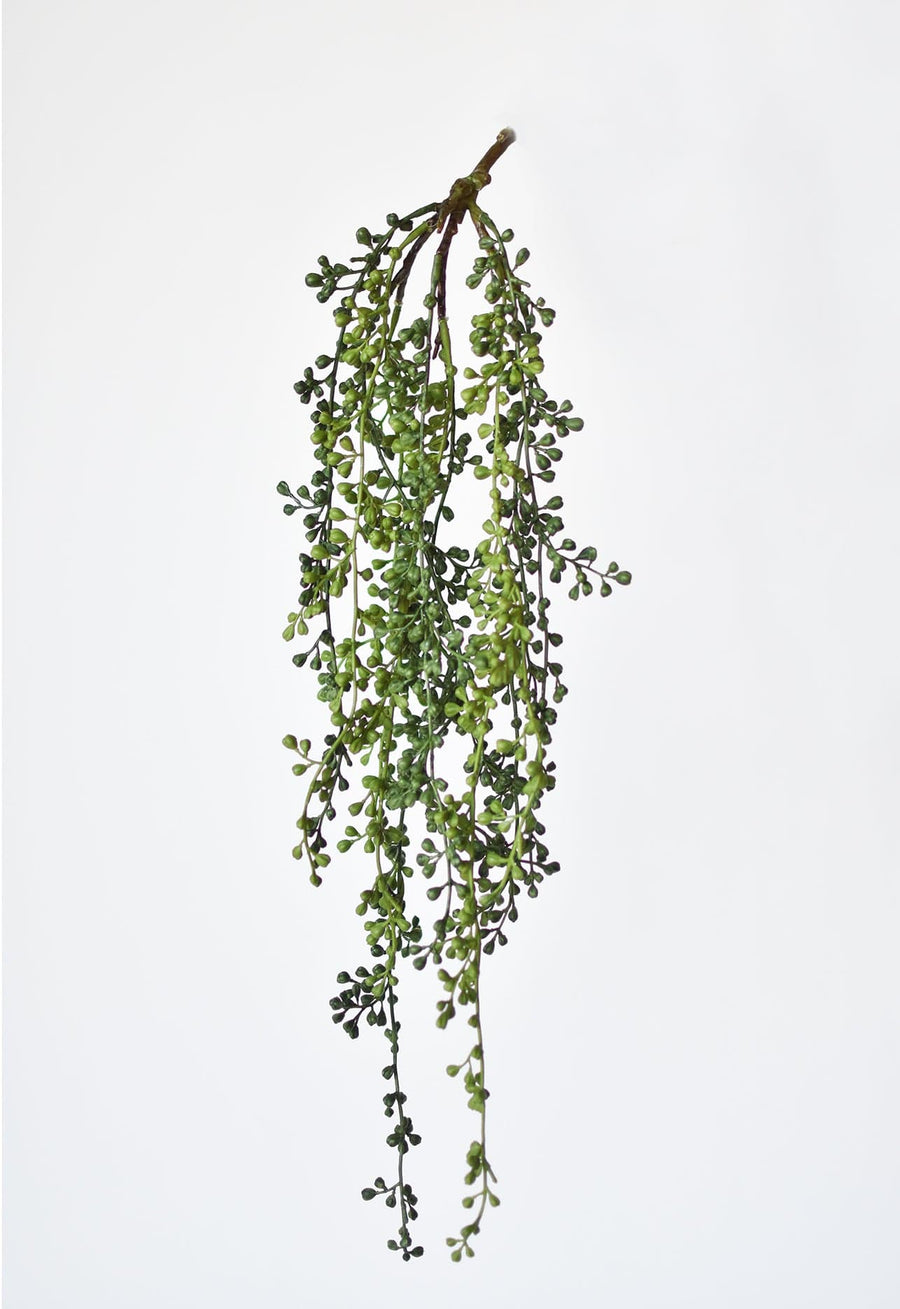 27" Faux String of Pearls Succulent Stem