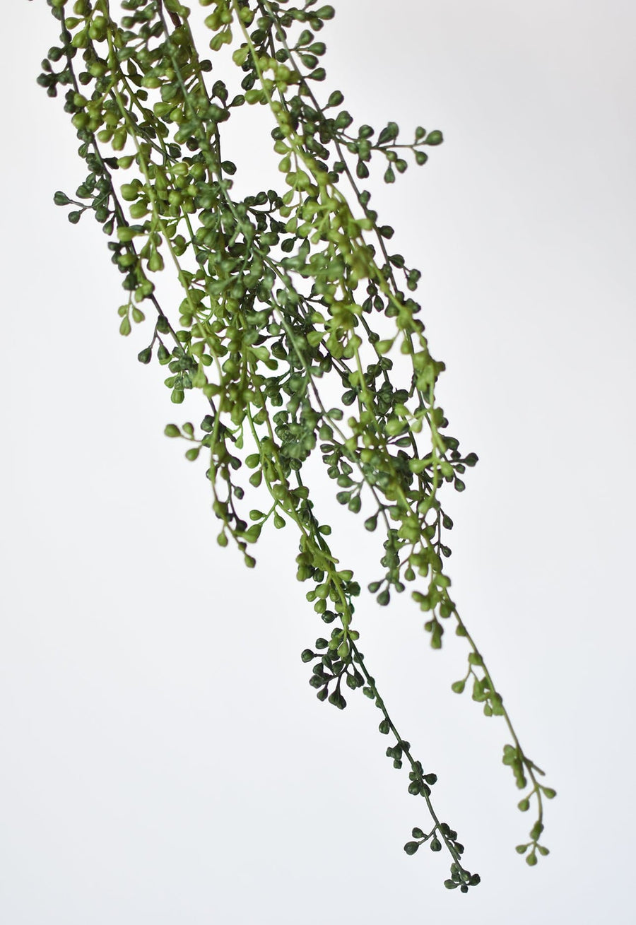 27" Faux String of Pearls Succulent Stem