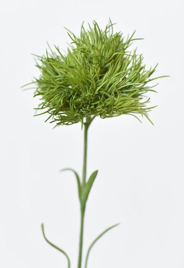 23" Faux Green Dianthus Stem