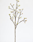 42" Faux Budding Blossom Branch Stem