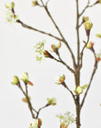 42" Faux Budding Blossom Branch Stem