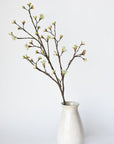 42" Faux Budding Blossom Branch Stem