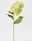 28" Faux Cone Hydrangea Stem Green