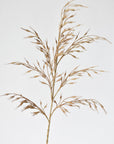 34" Faux Beige Wild Wheat Stem