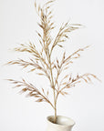 34" Faux Beige Wild Wheat Stem