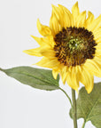 25" Faux Sunflower Stem Yellow