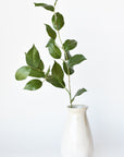 36" Faux Lemon Leaf Branch Stem
